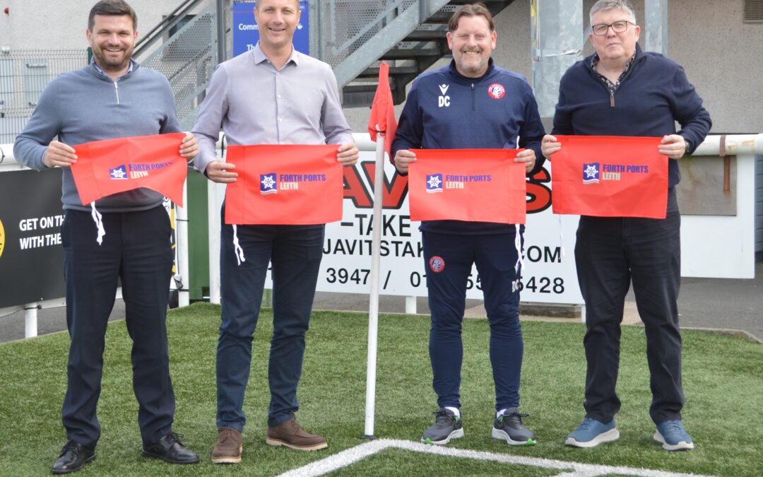 Forth Ports unveiled as inaugural Corner Flag Sponsor