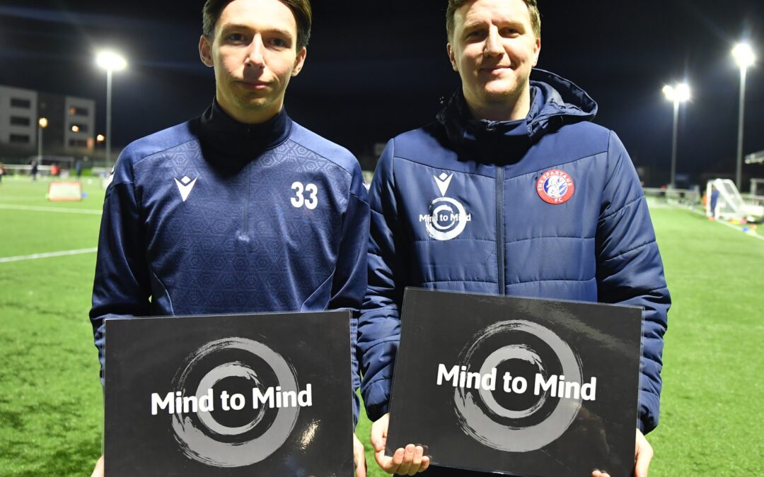 The Spartans F.C. team up with Mind to Mind