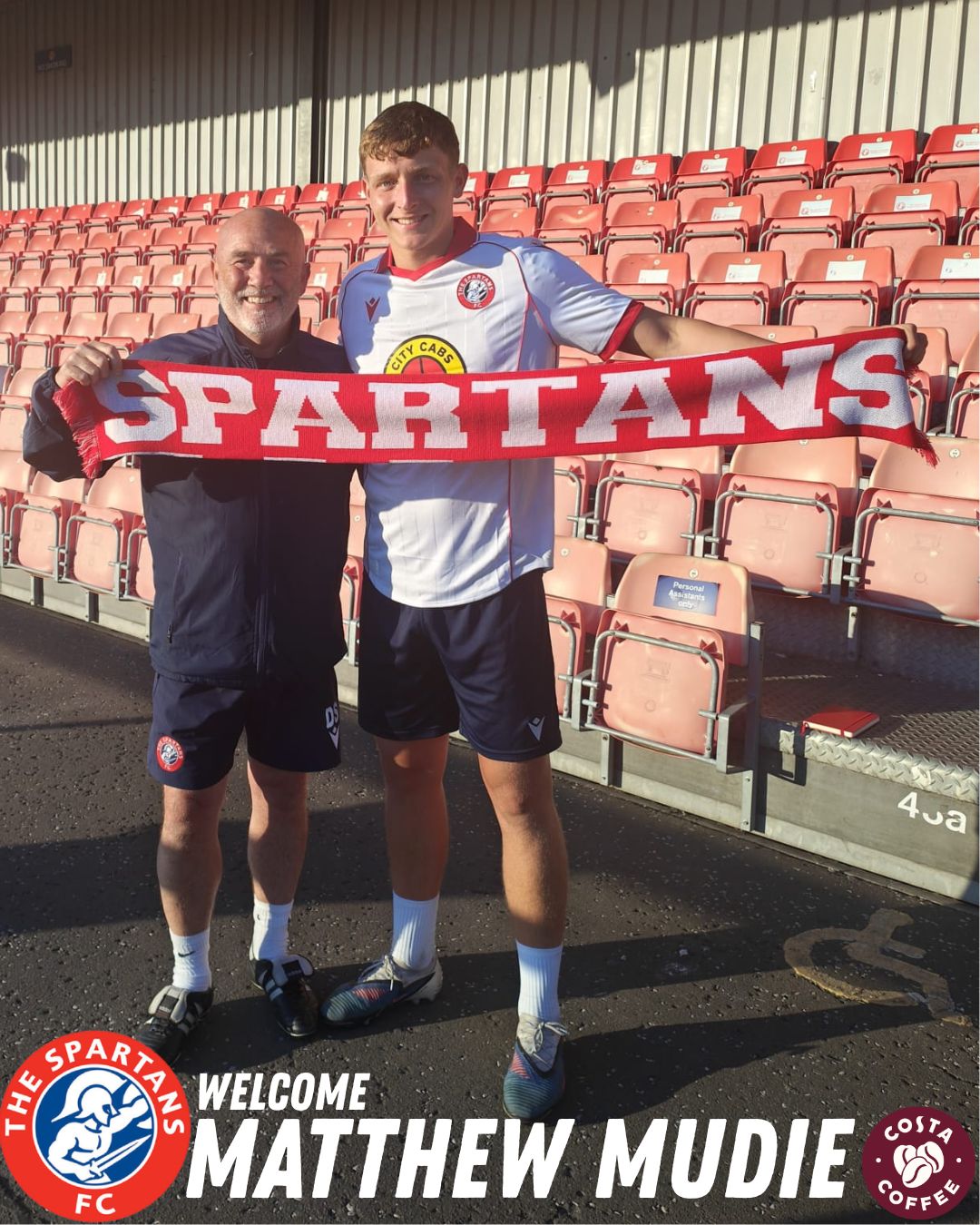 Mudie signing