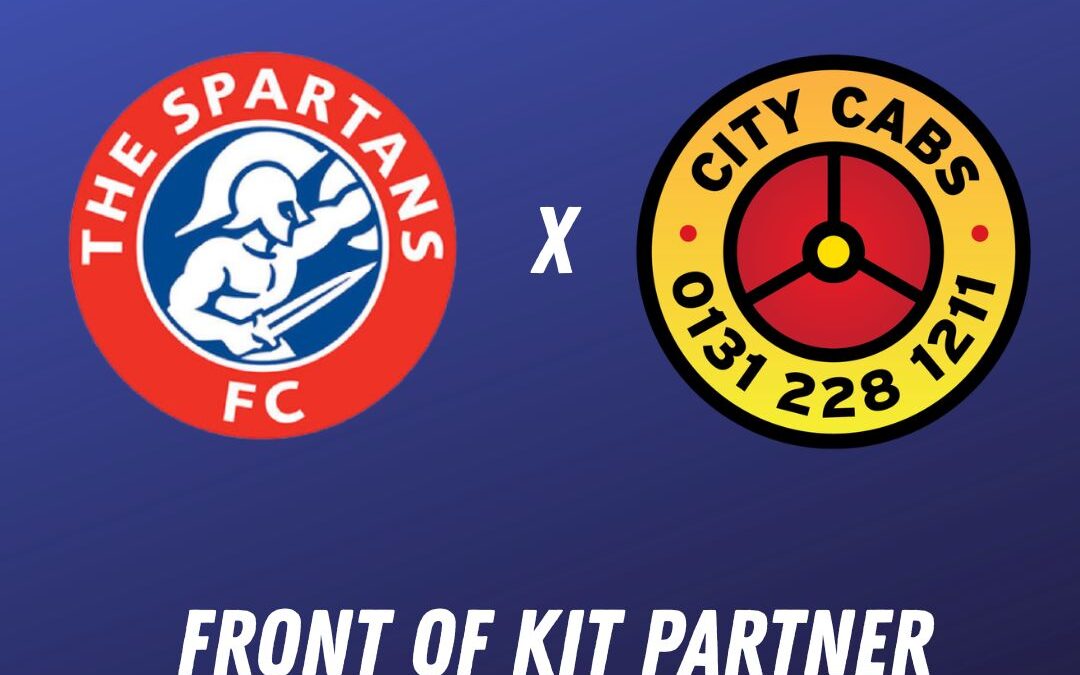City Cabs extend Front of Shirt Partnership with The Spartans